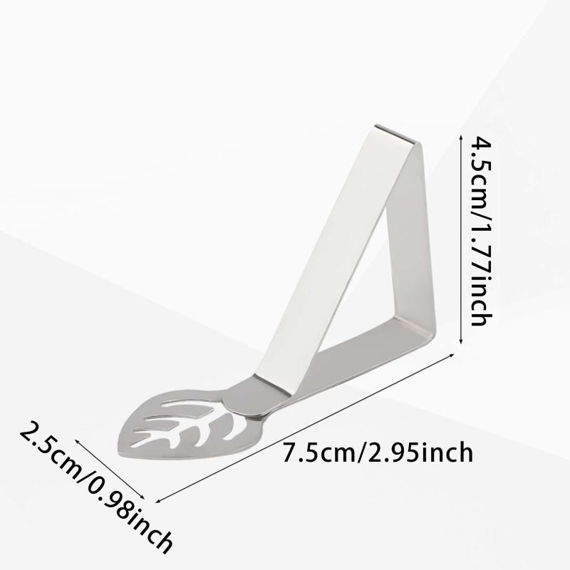 Stainless Steel Table Cloth Clip Creative Patterns Tablecloth Fixing Tool Clip Table Cover Clamp