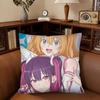 Anime  Dimensional Seduction Pillow Case Fashion Square Pillowcase Bedroom Sofa Room Ins Decoration Leisure