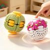 Stress Relief Press Rotate Ball Antistress Fidgets Ball Creative 3D Printed Ball  Christmas