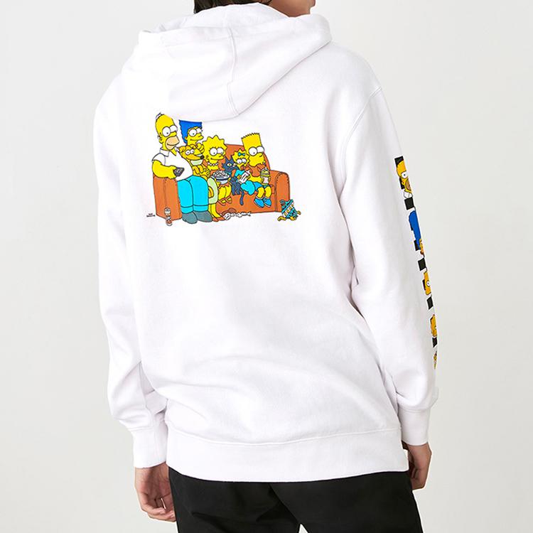 Vans The Simpsons X  Hoodie Men Tops White VN0A4RTPZZZ