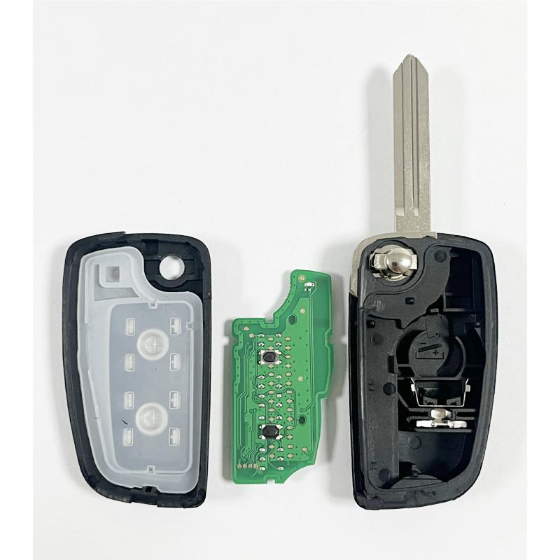 CN027029 Aftermarket 2 Buttons Flip Remote Fob ID46 PCF7961 Chip FCC TWB1U906 H05614EA0A For Qashqai X-Trail 2013-2018