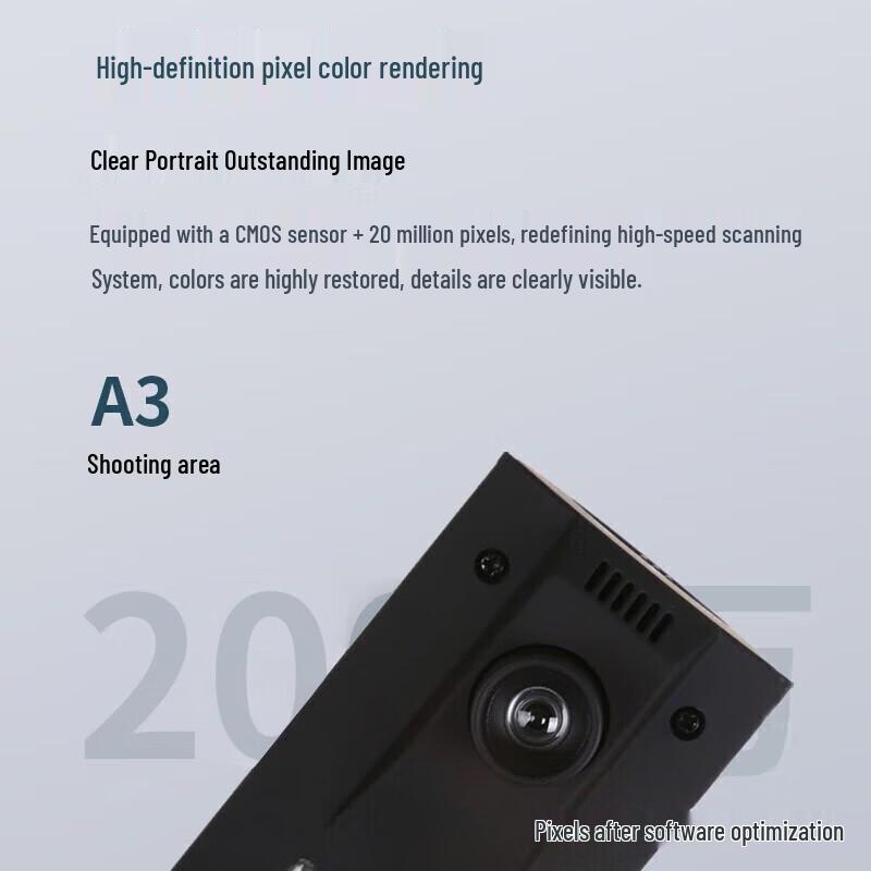 Dianyipai U3000 High-Speed Document Scanner CN Plug (adapter Included)