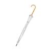 Francfranc 16K Plastic Piping Long Umbrella 60cm Vinyl Umbrella Rain Umbrella Off-White