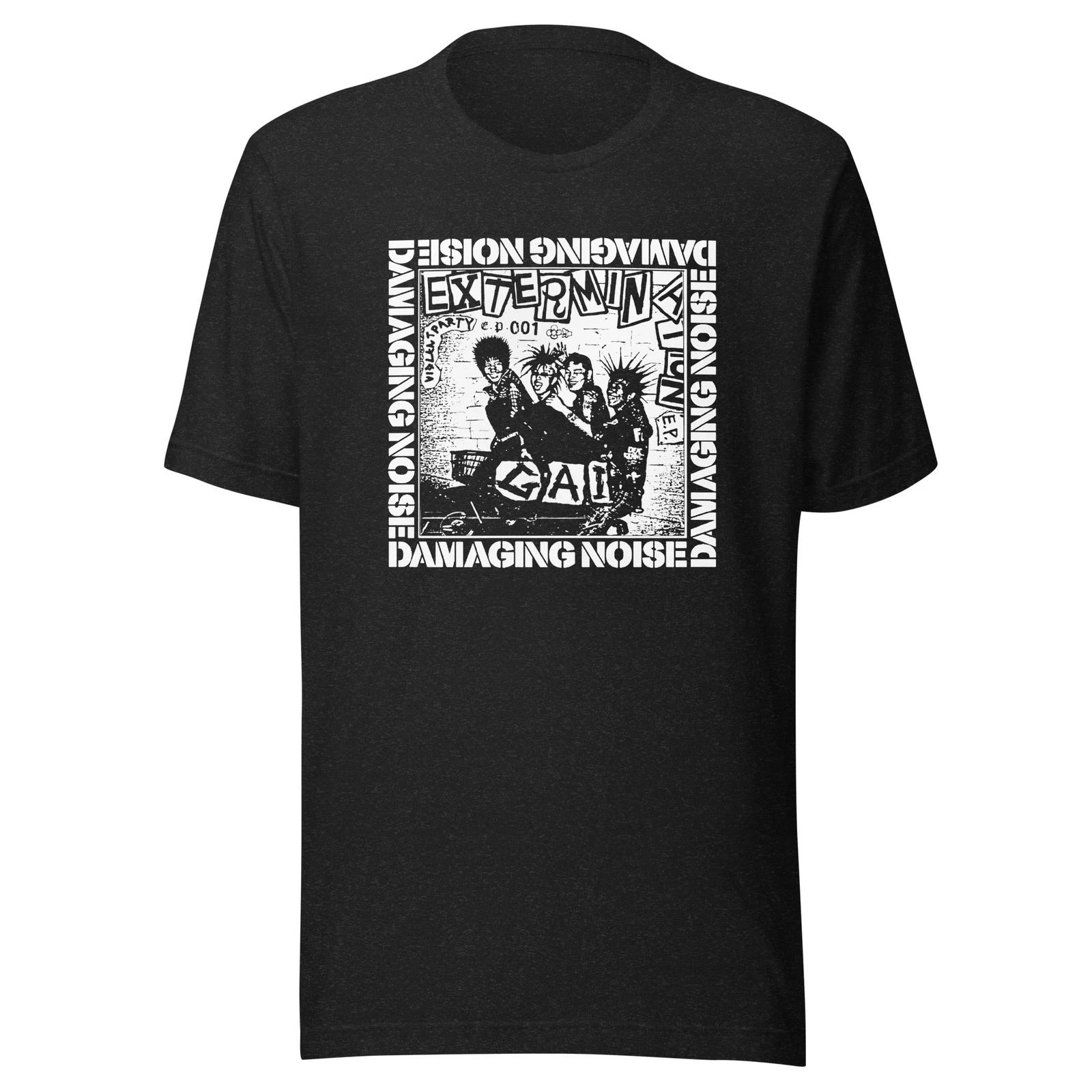 

GAI - CONFUSE - DAMAGING NOISE T-Shirt JAPAN PUNK 80S VINTAGE S