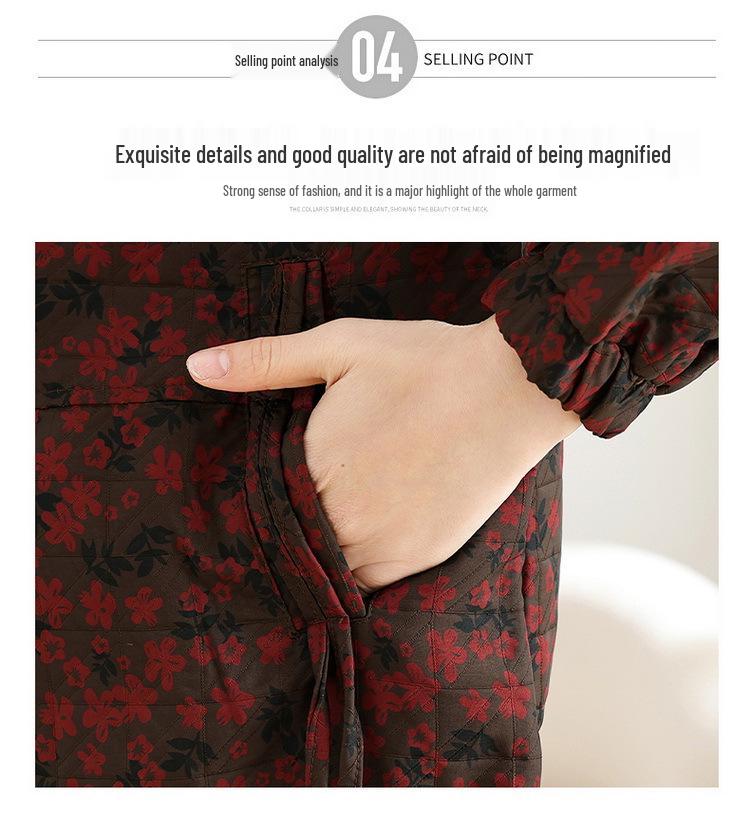 2026 Women's Plus Size Spring Jacket for Middle-Aged & Elderly