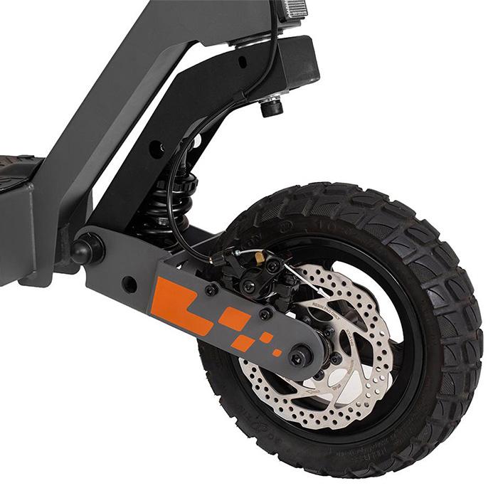 KuKirin Monopattino Elettrico Pieghevole G2 da 10 pollici, 48V 15AH, Autonomia Massima 55km, Carico Massimo 120kg, Nero.
