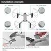Propeller Protection Props Semi-enclosed Propeller Protector for DJI Mini 3