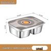 Youchu Cat 316L Stainless Steel Divided Lunch Box