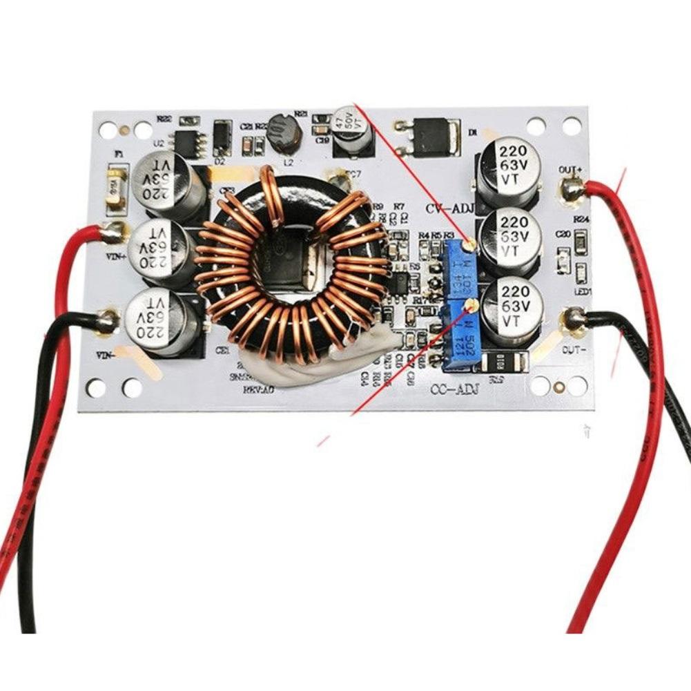 600W Boost Converter Power Module with Adjustable Constant Voltage and Current Output for LED Drivers and Electronic Projects