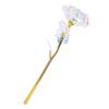 Transparent Rose Flower with LoveShaped Display Stand Craft Collection Purple Packing Box