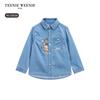 Teenie Weenie Kids Boy's Lyocell Sun-Protective Denim Shirt