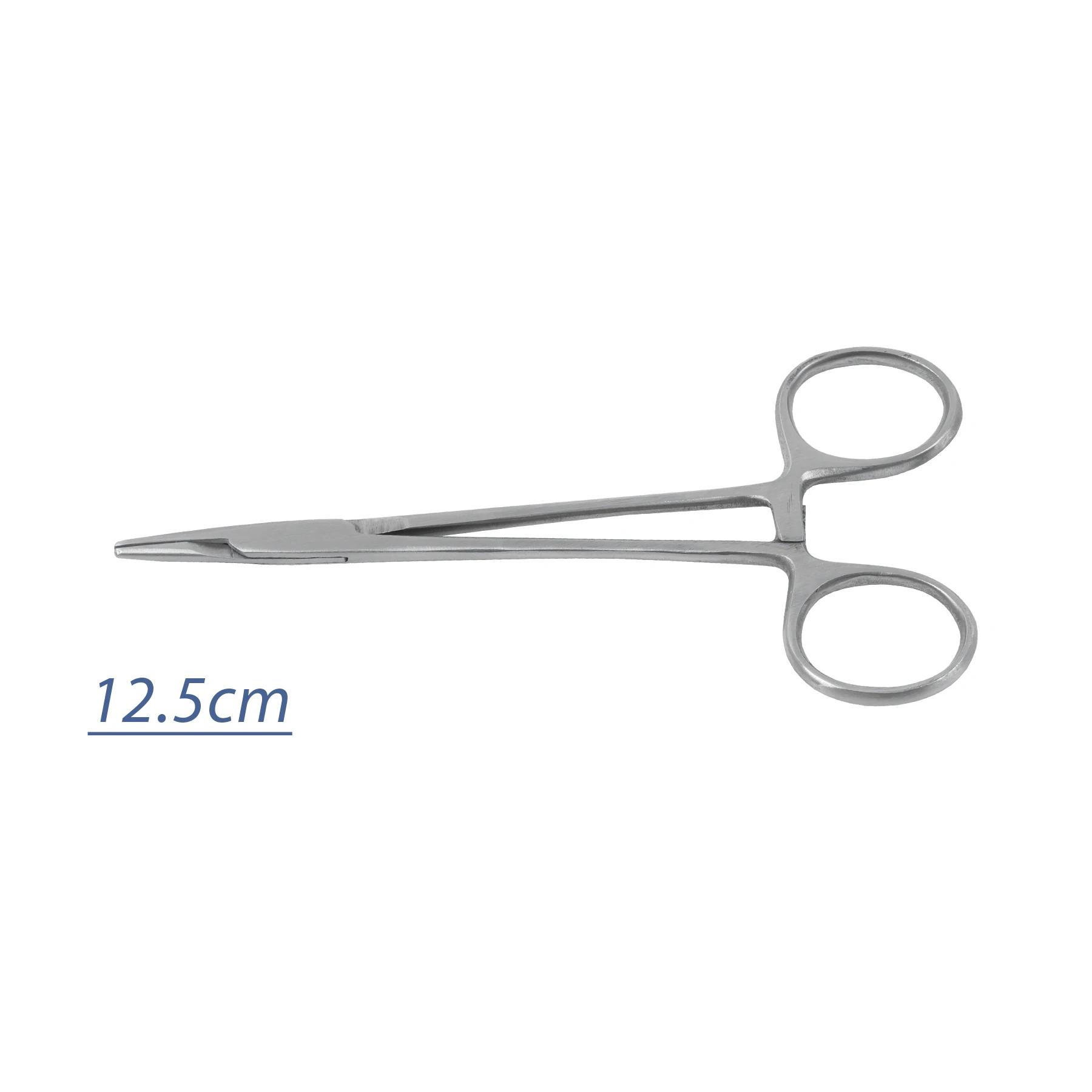 

Dentist Surgical Instrument Dental Needle Holder Pliers Forceps Orthodontic Tweezer Stainless Steel 12.5/14/16/18Cm Tool
