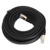 Flat Shielded Cable Cat 8 LAN Cable with RJ45 Connector High Speed 40Gbps 2000MHz Network Cable 10 
