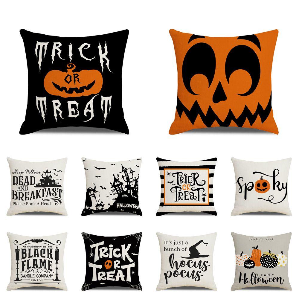 Pillowcase Home Decor Ornaments Halloween Decoration Pillow Case Throw Pillow Cover Cushion Cover