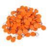 100 Pcs Door Lock Key Fobs 125KHz Read Only Smart Contactless Proximity ID Card Access Control Tag