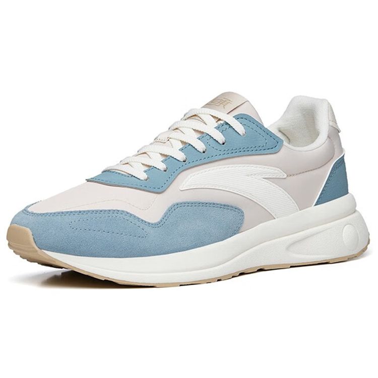 Anta Comfortable Versatile Low-Top Casual Shoes Men sneakers Gray Blue 112248871-4