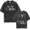 Alex Warren Little Orphan Alex Live  Tour Vintage Washed Tshirt Men Women Harajuku Hip Hop Short Sleeve T Shirts Streetwear