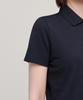 MUSINSA STANDARD WOMAN [Cooltandard] Women'S Crop Pique Polo Shirt [Navy]