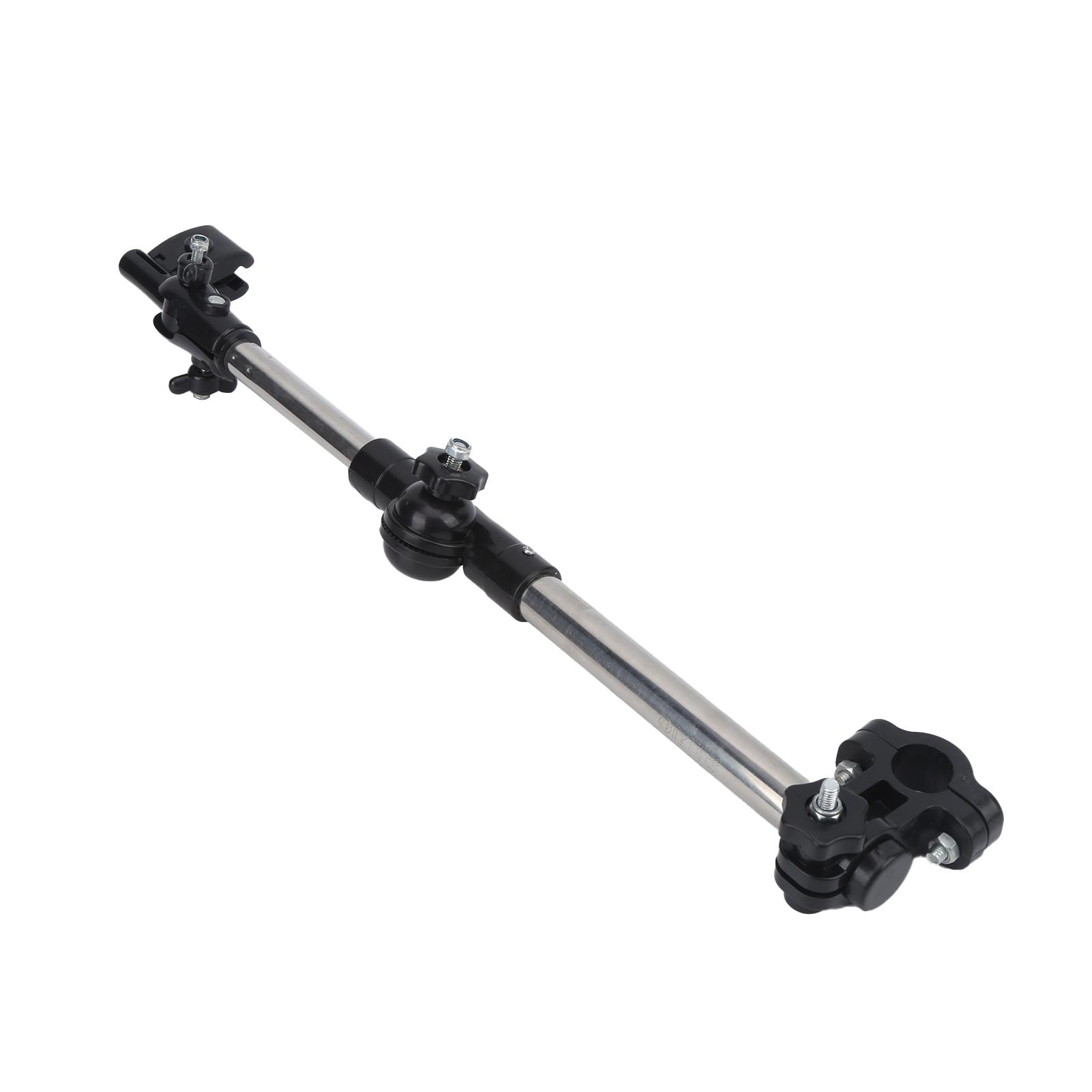 

Держатель для зонтика для велосипеда, регулируемая трубка из нержавеющей стали с кольцевыми замками для мотоцикла