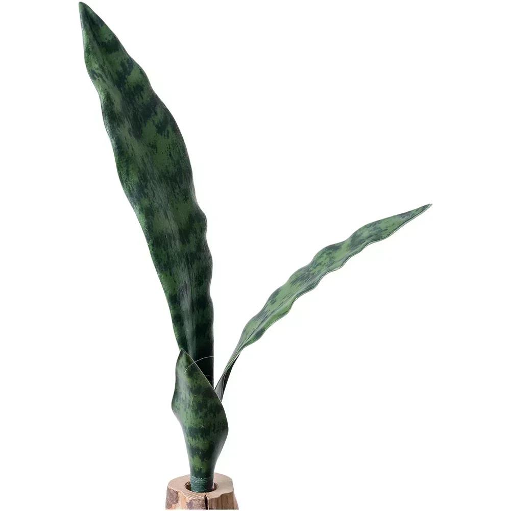 Faux Snake Plant with Lifelike Leaf Design for Home and For Wedding Decor Made of PVC for Long Term Use and Easy Setup