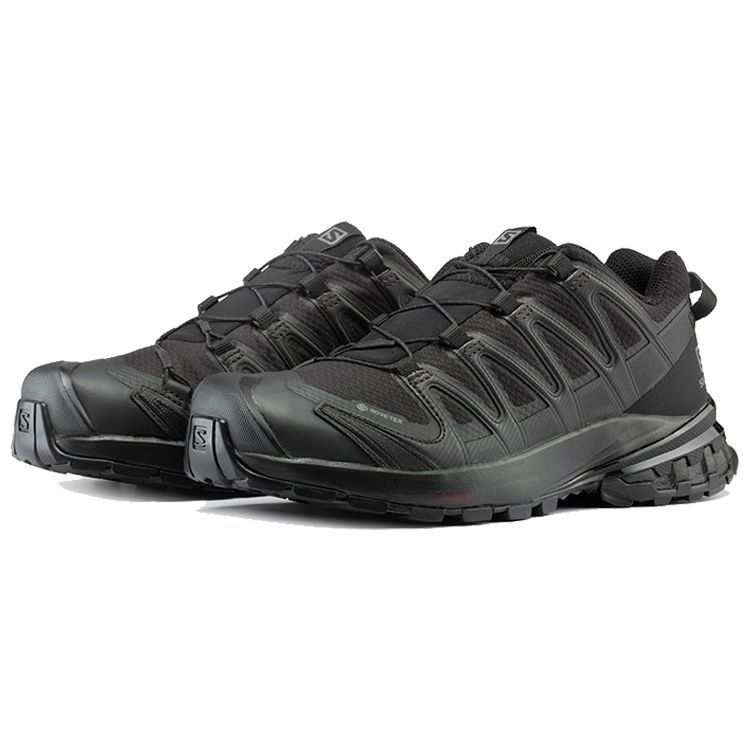 SALOMON XA Pro 3D V8 Comfortable Waterproof Breathable Low Top Running Shoes Women Running Shoes Black 411182