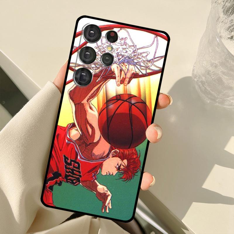Anime Slam Dunk Case For Samsung Galaxy S22 Ultra S20 FE Note 20 Note 10 S8 S9 S10 Plus S21 Ultra Cover