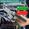 Foldable Wire Stripper with Voltage Tester Multifunctional Professional Electrician Pliers for Stripping Cutting Crimping