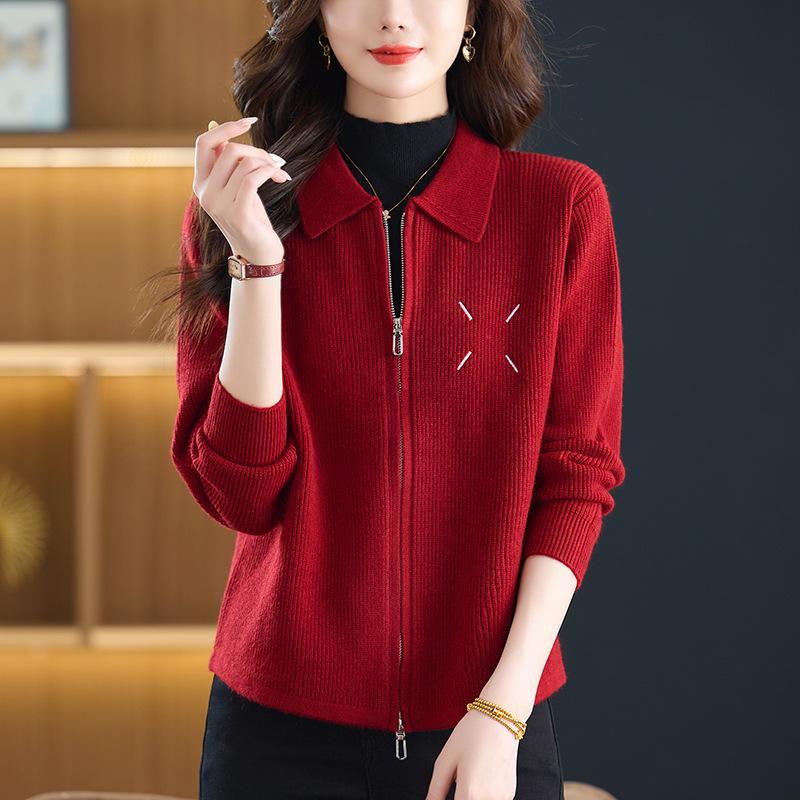 Women's Slimming Knitted Cardigan - Spring/Autumn 2025 New Style