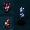 Touhou Project Koumakan Members Remilia Flandre Sakuya Game Girl Figure Model Statue Boys Collection Desktop Ornament Toys Gifts