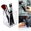 Make-up-Organizer Kunststoff Make-up-Pinselhalter mit Aufbewahrung Acryl für Kosmetikhalter Schreibtisch Kosmetikaufbewahrungsbehälter