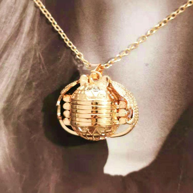 Colier Album Foto Pandantiv Aripă Multi-strat - 456-Strat DIY Suvenir cu Amintiri