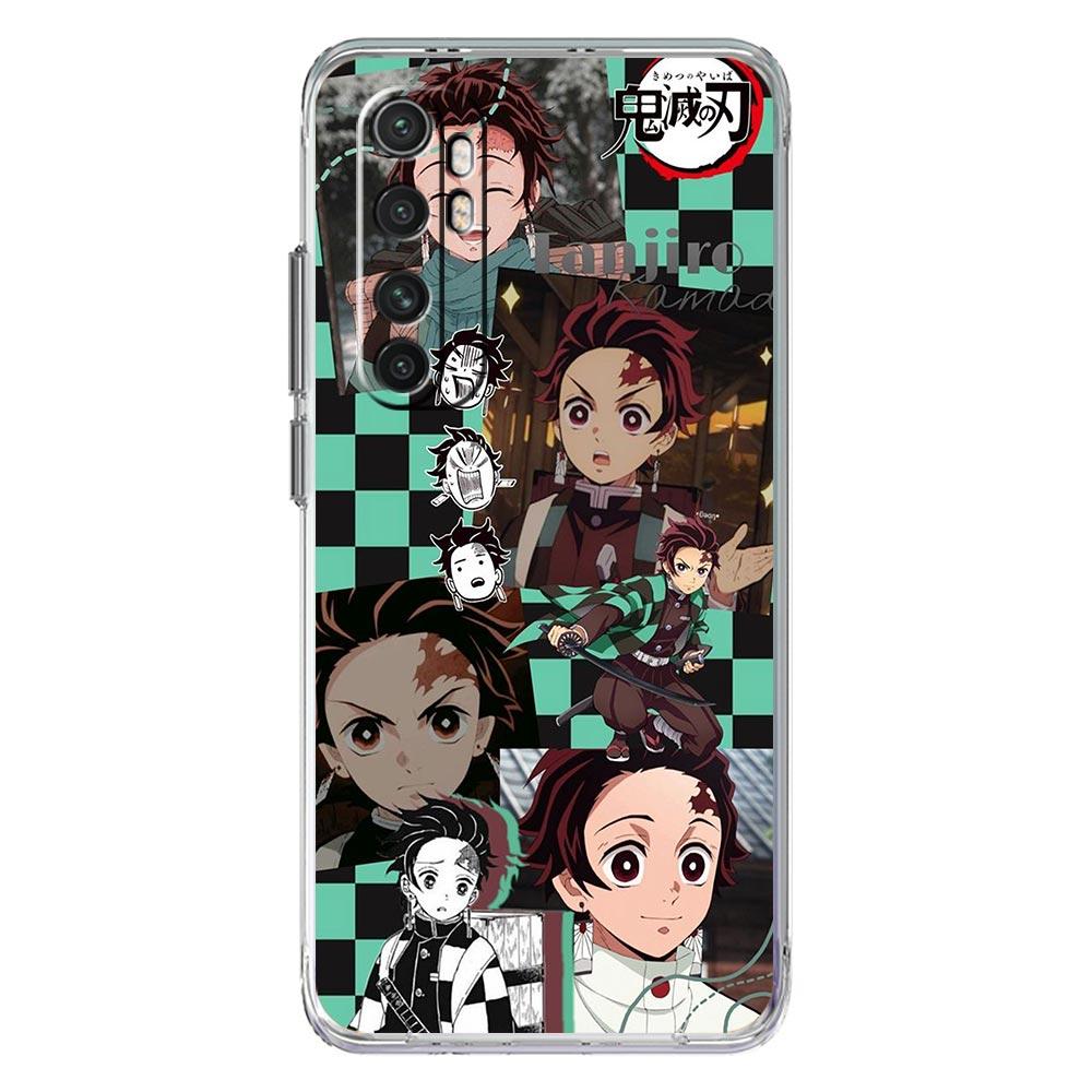 Kimetsu No Yaiba Anime Demon Slayer For Xiaomi Poco X3 NFC F3 M3 X4 M4 Pro 5G Phone Case Mi 11 Lite Ultra 11T 11X 12 11i Cover
