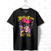 Mötley Crüe Girls Tour 1987 Black Graphic T-Shirt - Vintage Heavy Metal Concert Merch