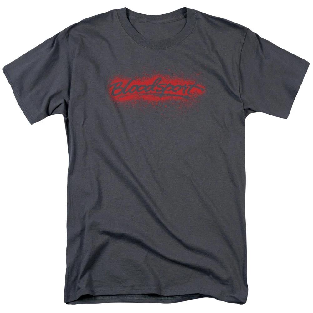 Bloodsport - Blood Splatter -  Unisex Short Sleeve Children s T-shirt - Gray 120