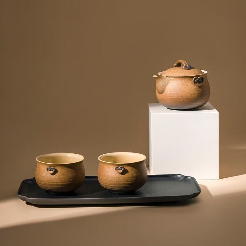 Edenus Auspicious Lingzhi Ceramic Kung Fu Tea Set