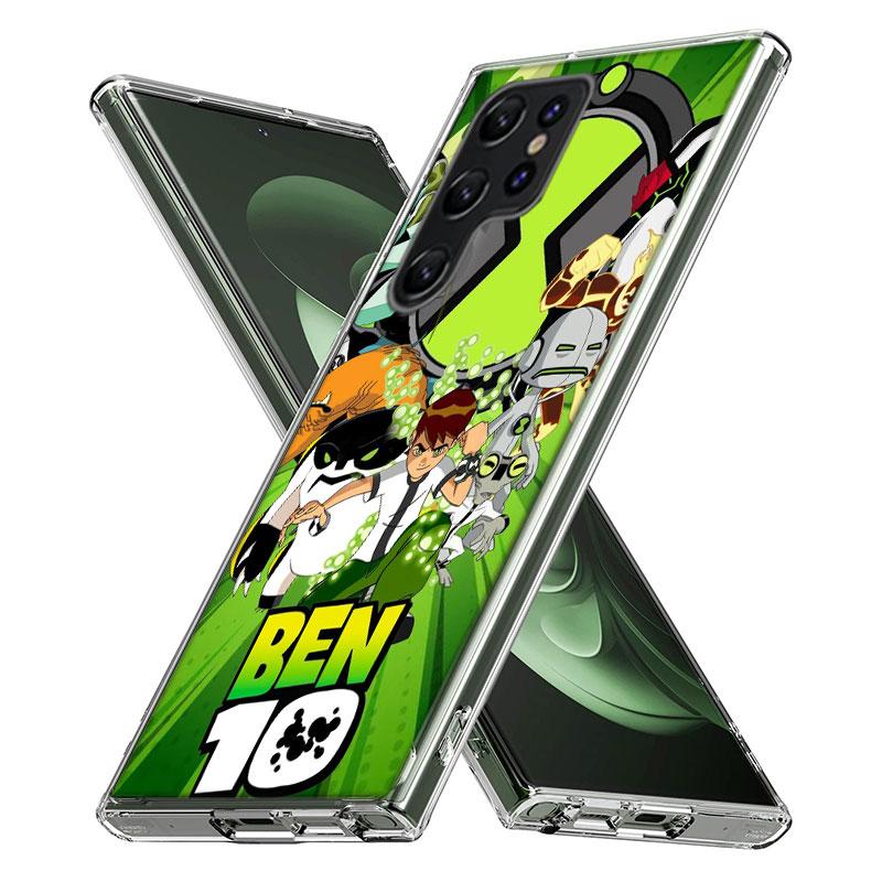 Ben Cartoon 10 Capa Phone Case For Samsung S26 Ultra S25 Edge Galaxy S23 S21 S20 S24 FE S22 S10 Plus Cover Clear TPU Shell Coque
