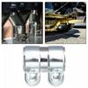 Exhaust Clamp Stainless Steel 45mm 50mm 63mm Exhaust Tube Pipe Connector Joiner Sleeve Clamp Adjustable Tip Car Accessories