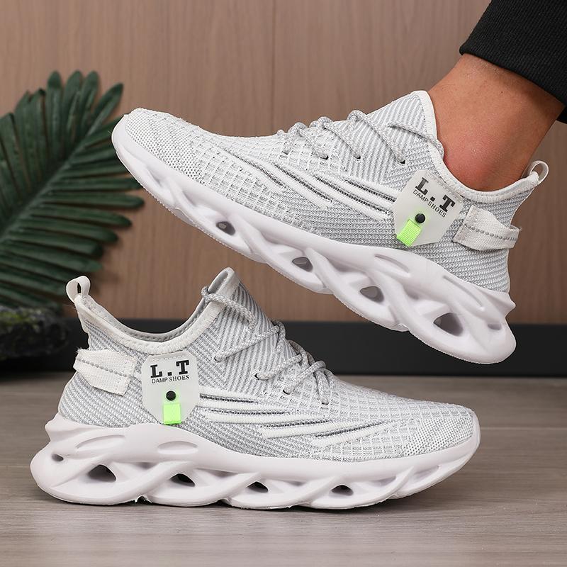 

Fashion Men s Designer Brand Running Shoes Comfortable Summer Blue Running Sports Shoes Korean Fashion Women Sports Tennis Shoes Tennis 46 серый