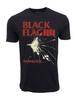 '81 DAMAGED BLACK FLAG GRAPHIC BLACK T-SHIRT Unisex T-Shirt