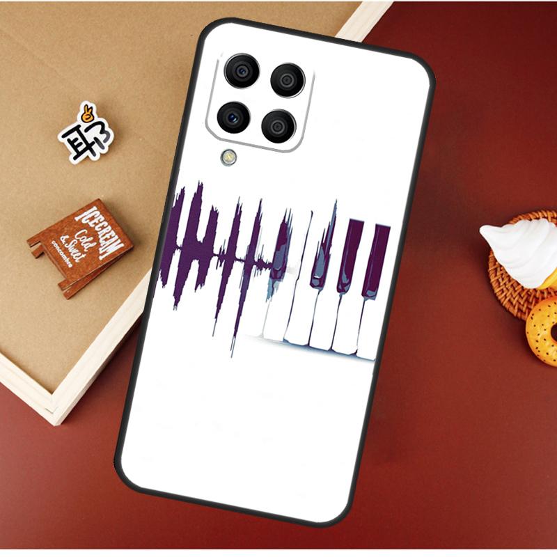 Minimalist Music Lover Case For Samsung Galaxy M55 M35 M15 M56 M36 M16 M06 M31 M13 M33 M53 M12 M32 M52 M14 M34 M54