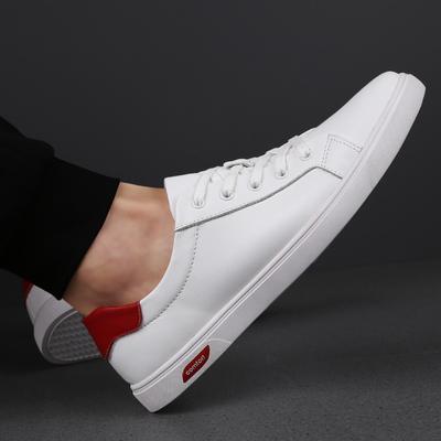 Frühling neue Freizeitschuhe Sommer atmungsaktive Lederschuhe weich-sohlige Sports-Board-Schuhe