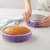 Strisce Colorate per Torta, Strisce Assorbenti Spesse in Cotone per Torta, Cinghia di Protezione per Teglia da Forno