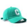 New Retro C Letter Embroidered Unisex Baseball Cap for Women Hip Hop Solid Snapback Hats Men Adjustable Summer Sun Trucker Hat