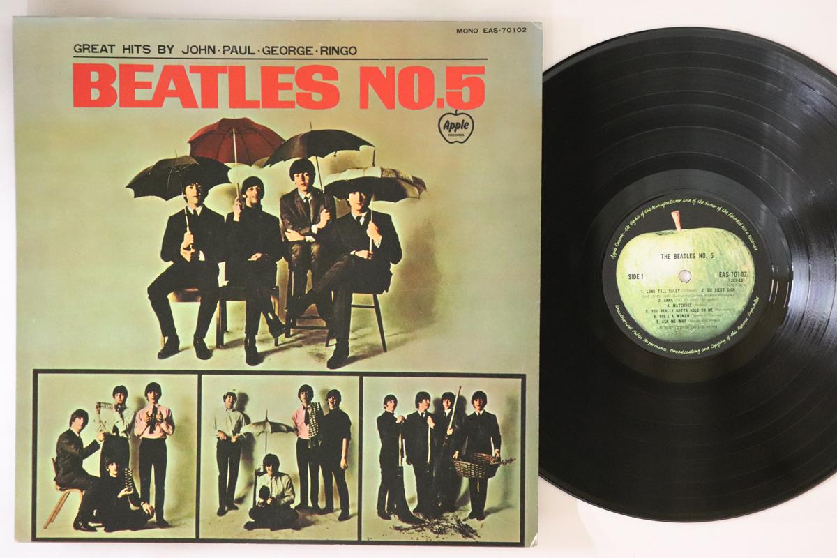 

LP Пластинка BEATLES - Beatles No.5 EAS70102 APPLE 1976 Япония Рок