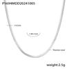 Stainless Steel Gold-Plated Ferris Wheel Pendant Necklace - Light Luxury & Elegant Style