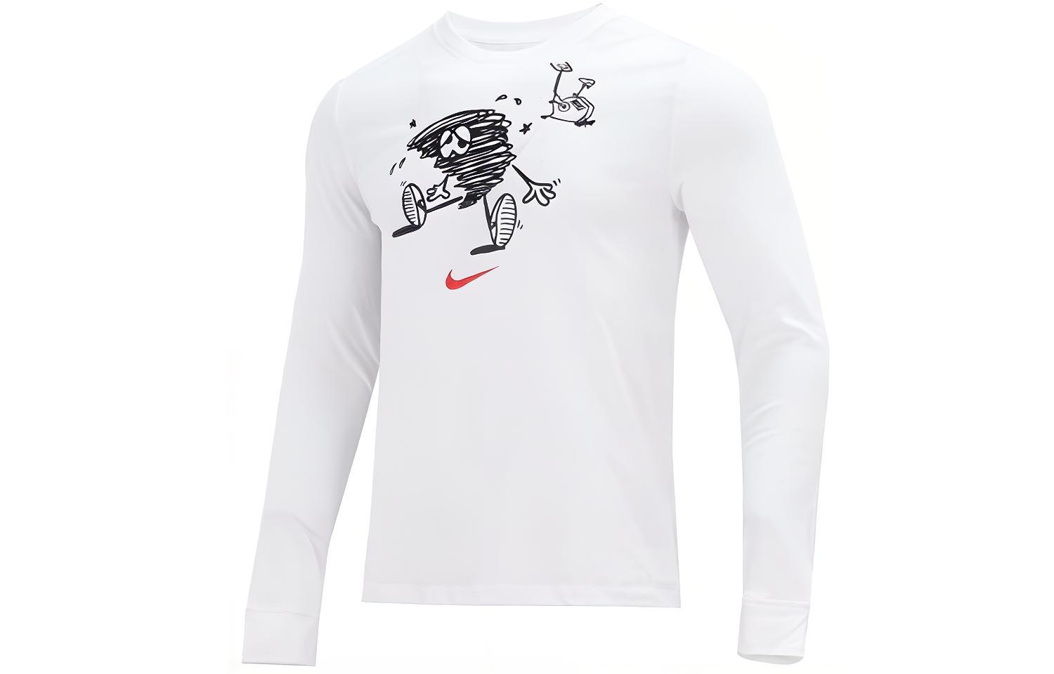 Nike T Shirts Men s White Crew Neck Straight Fit DM5693-100 XXL