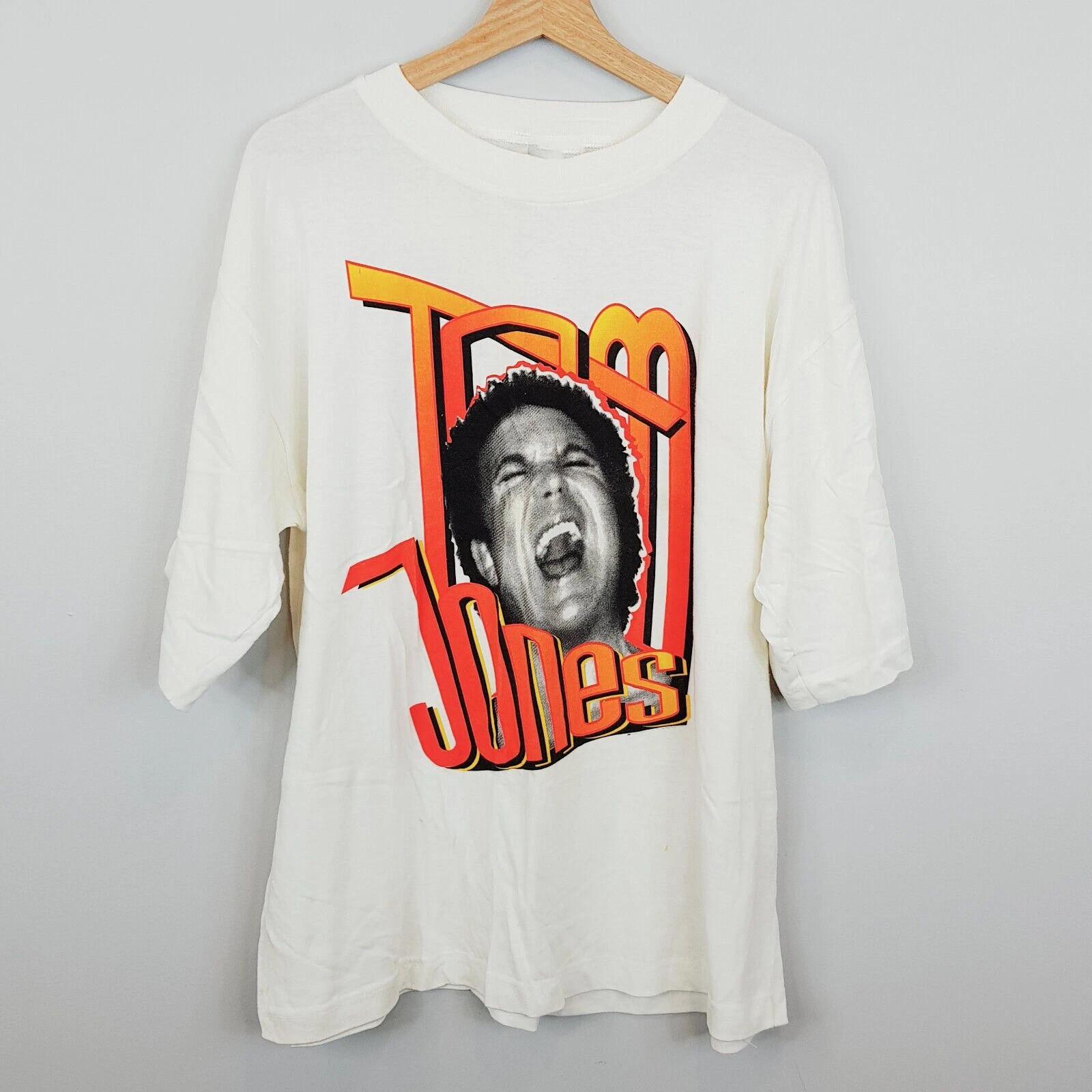 collection Tom Jones funny white cotton t-shirt s-5XL LO687 XXXXL