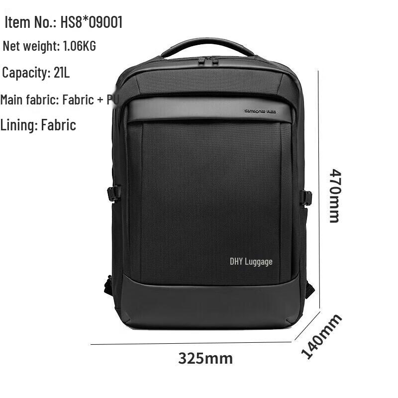 Мужской простой рюкзак для ноутбука Samsonite 16 дюймов