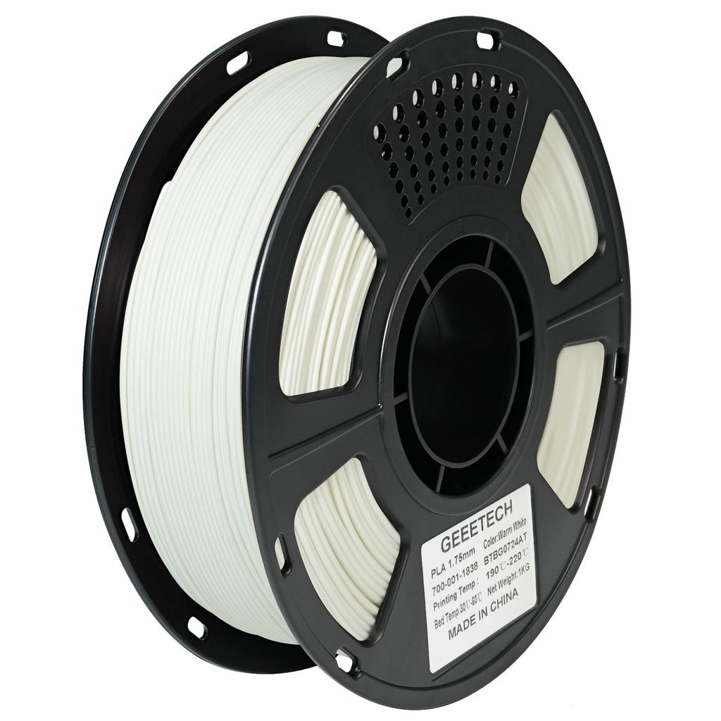 GEEETECH Standaard PLA Filament 1kg 1.75mm 3D Printer Plastic Materiaal, Nauwkeurigheid 0.03mm, Meerdere Kleuren, Geschikt voor de Meeste FDM Printers