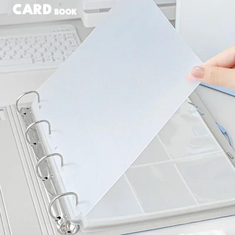 Large Capacity Photo Album Blue Photocard Binder Kpop Card Book 480 Pockets Collection Book for Idol Group Wholesales 2025 New